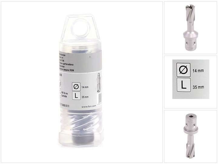 Produktbild Fein Kernbohrer 14 mm HM-Ultra 35 Q (14 Millimeter)