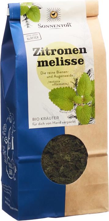 Produktbild Sonnentor Melissen Tee Sack offen (50 g)