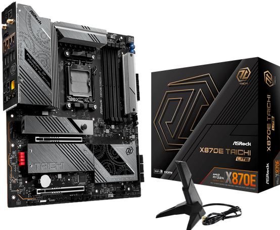 Actual product image AsRock X870E Taichi Lite AM5 (AM5, AMD X870E, E-ATX)