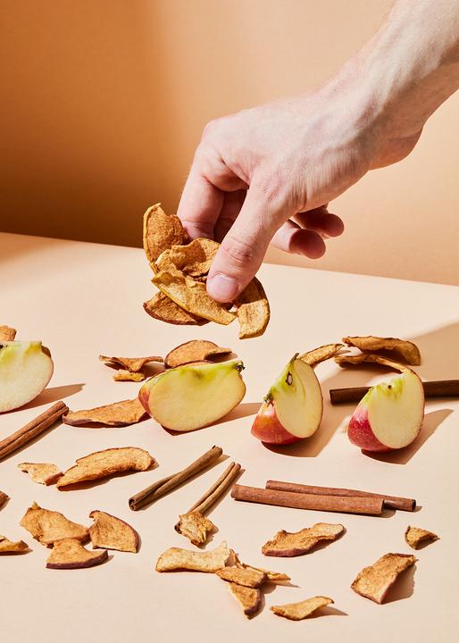 Produktbild KoRo Getrocknete Apfelchips mit Zimt (500 g)