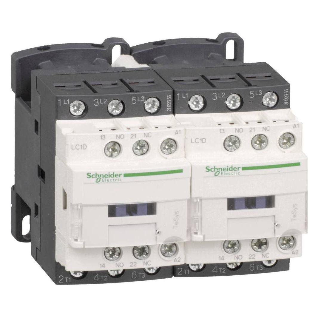 Schneider Electric Contattore Di Inversione 12A 230Vac, Relais