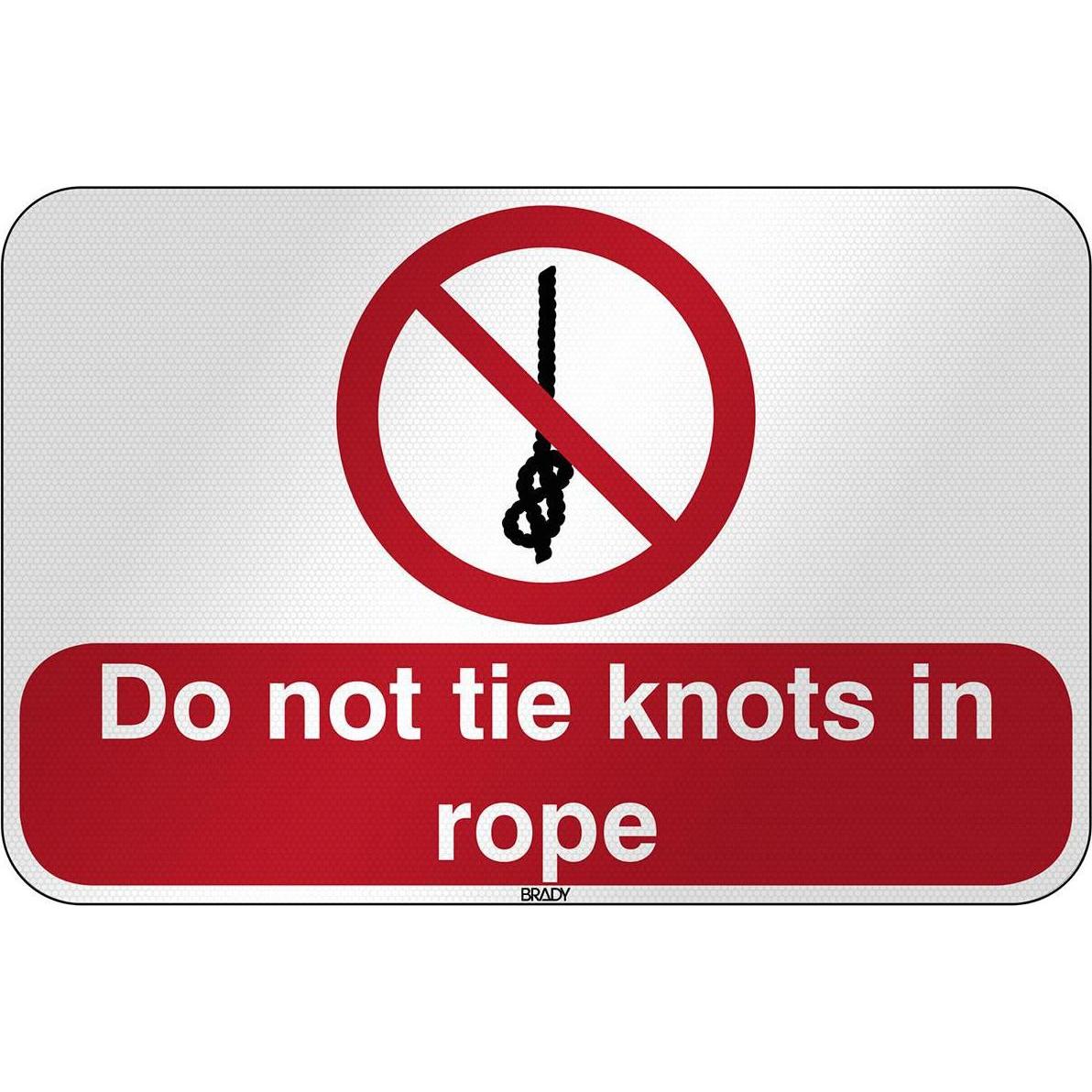 Brady, Sicherheitskennzeichnung, ISO Safety Sign - Do not tie