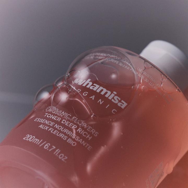 Image du produit Whamisa Organic Flowers - Toner Deep Rich (Tonique visage, 200 ml)