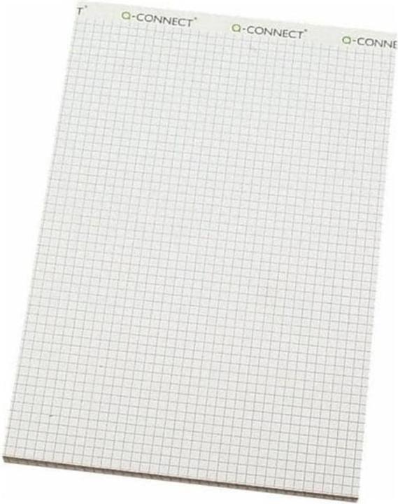 Q-Connect Notizblock ohne Deckblatt (A5, Kariert, Weicher Einband)