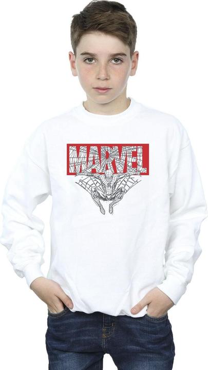 Image du produit - Sweat SPIDER MAN LOGO RED - Garçon (128)
