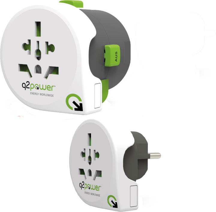 Produktbild Q2 Power Q2Power Weltreiseadapter "QDAPTER 360"