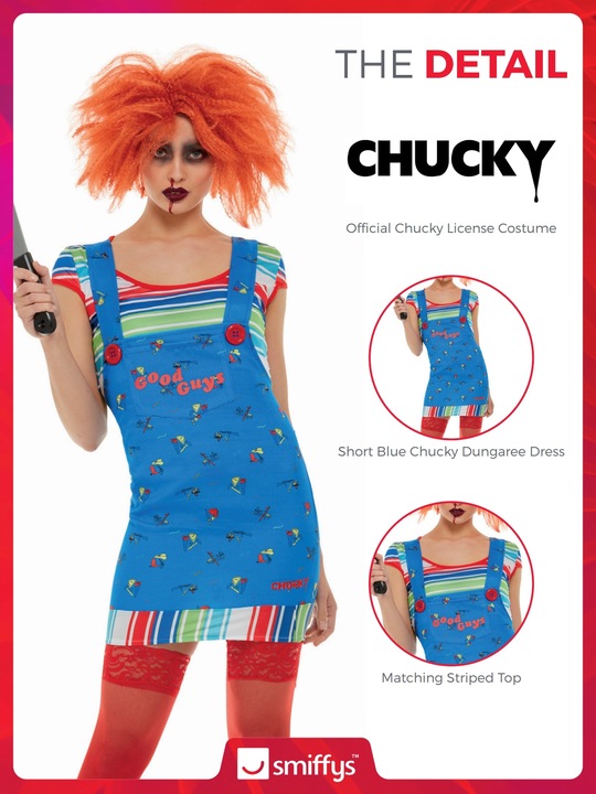 Produktbild Smiffys Chucky Die Mörderpuppe: Chucky (32, 33, 34)