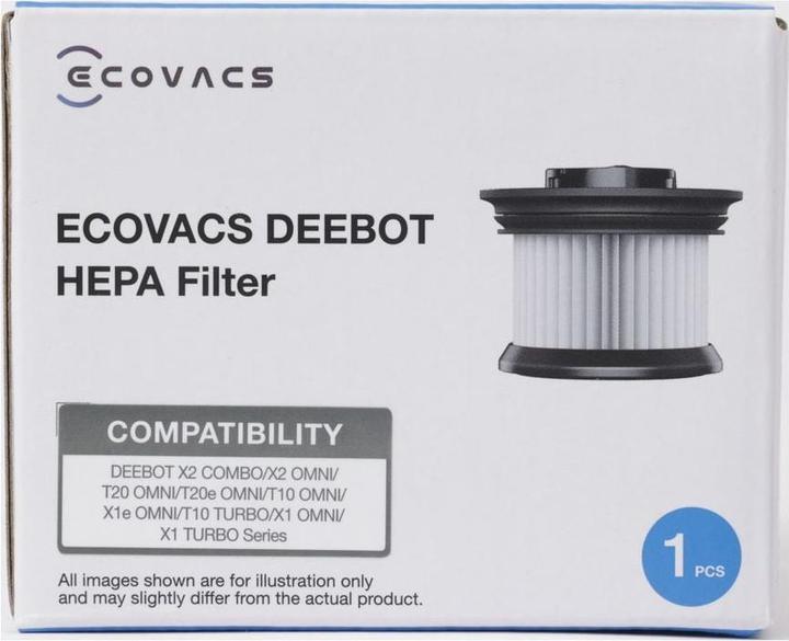 Actual product image Ecovacs DEEBOT X2 COMBO HEPA filter - DFI010027