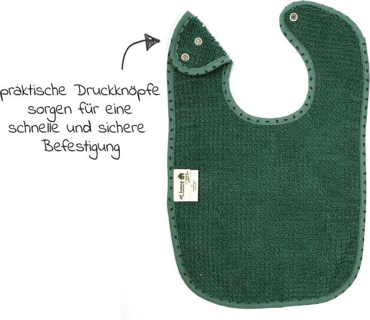 Actual product image Bib giant bib 2-pack with press studs