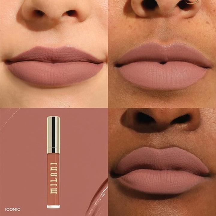 Immagine prodotto Milani Stay Put Longwear Liquid Lipstick Formula a prova di sbavature, a prova di bacio e resistente allo