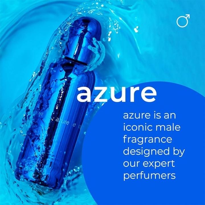 Immagine prodotto Milton Lloyd COLOUR ME Azure Profumo per Uomo 100ml Eau de Parfum Fragranza di Lusso Uomo Dopobarba a Lunga (Eau de parfum, 100 ml)