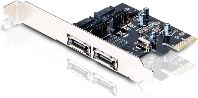 Actual product image Conceptronic 2 x eSATA, 2 x SATA PCI