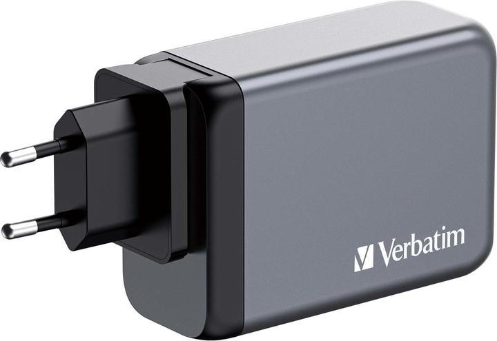 Actual product image Verbatim GaN Charger (240 W, 4 ports)