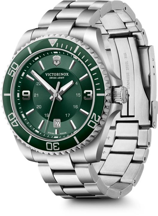 Image du produit Victorinox Montre Maverick cadran vert (Chronographe, 43 mm)