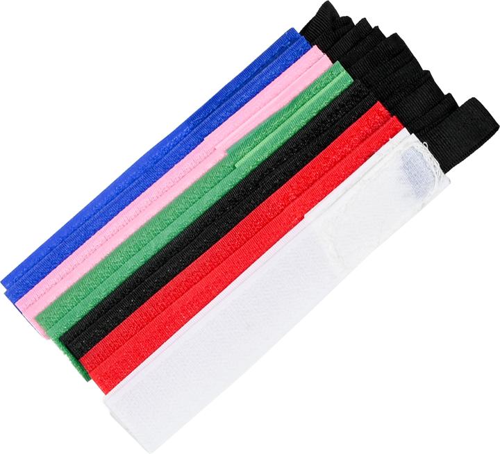 Actual product image Benson Cable binders set 12 pcs velcro (Velcro cable ties, 170 mm, 12 pcs.)