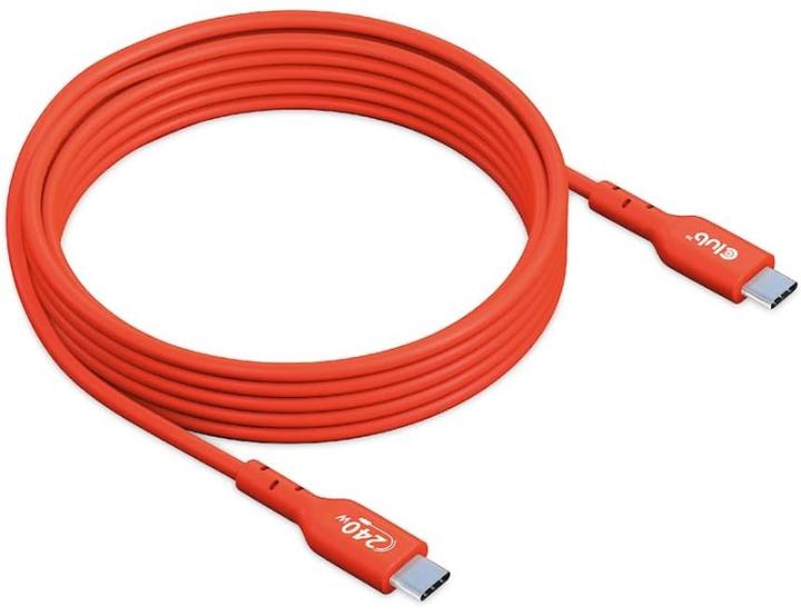 Produktbild Club 3D Club3D Kabel USB 2 Typ C PD / St/St (2 m, USB 2.0, 240 W)