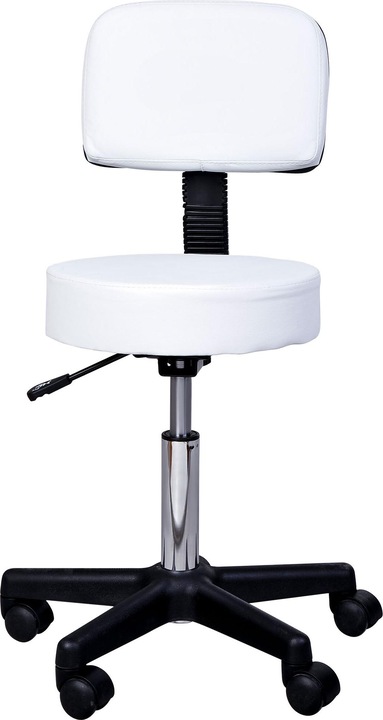 Homcom Rollhocker mit Lehne