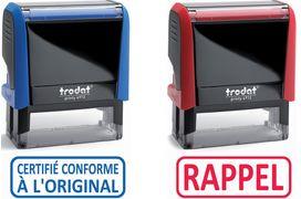 Actual product image Trodat Automatic text stamping machine X-Print 4912 "PAY
