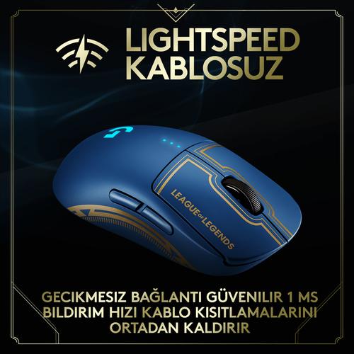 Produktbild Logitech G Pro League of Legends Edition (Kabellos, Kabelgebunden)