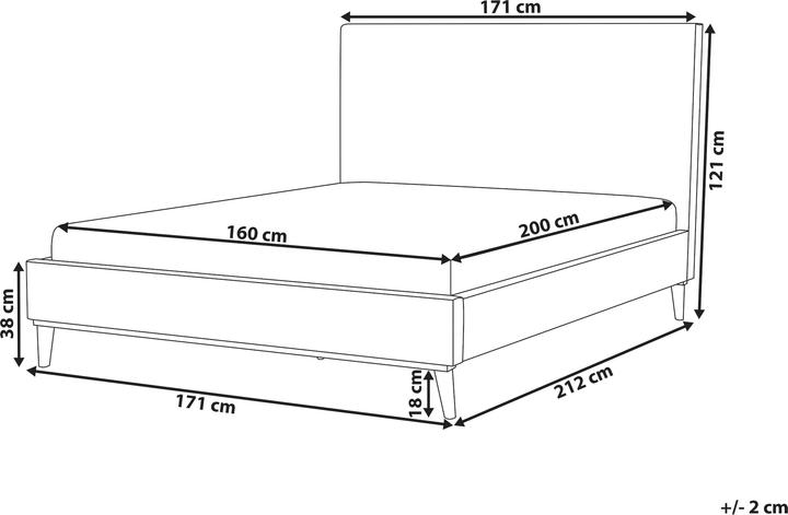 Image du produit Beliani Bayonne (160 x 200 cm)