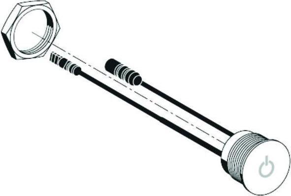 Actual product image Schell Electronics CVD touch chrome