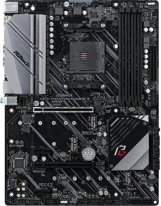 Actual product image AsRock X570 Phantom Gaming (AM4, AMD X570, ATX)