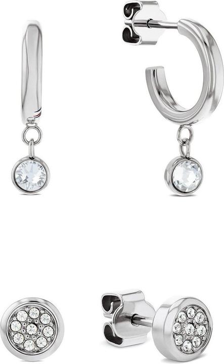 Actual product image Tommy Hilfiger - Original set of luxury earrings 2780975 (Metal)