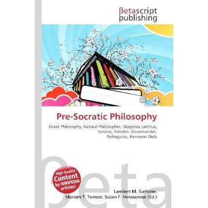 Pre-Socratic Philosophy, Sachbücher