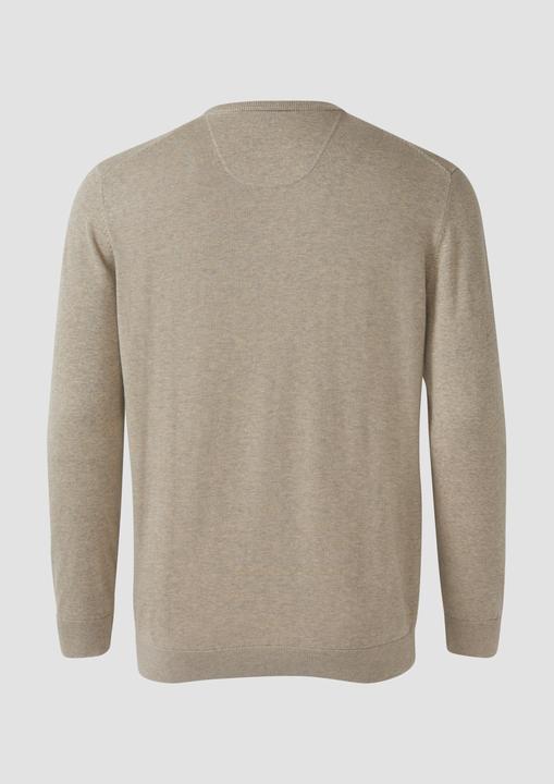 Actual product image s.Oliver Strickpullover Strickpullover mit Logo-Stickerei (3XL)