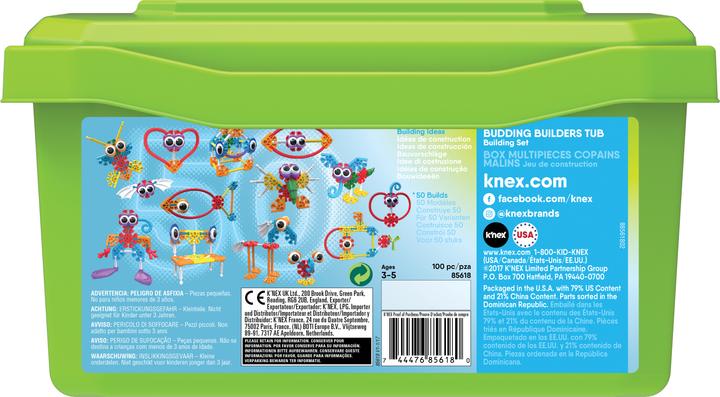Actual product image K'Nex Kid Budding Builders Startersbox