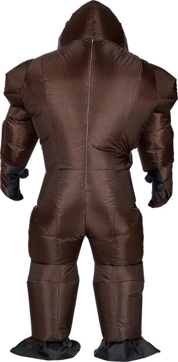 Produktbild Widmann GORILLA (aufblasbares Kostüm m. integriertem Gebläse & Maske), One Size Fits Most Adult (One Size)