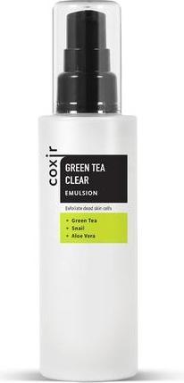 Immagine prodotto Coxir Emulsione trasparente al tè verde 100ml per lenire e idratare la pelle (Lozione detergente, 100 ml)