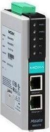 Moxa MGATE MB3270 - Extended Modbus gateway with 2 connections, operating temperature 0 to 60 °C