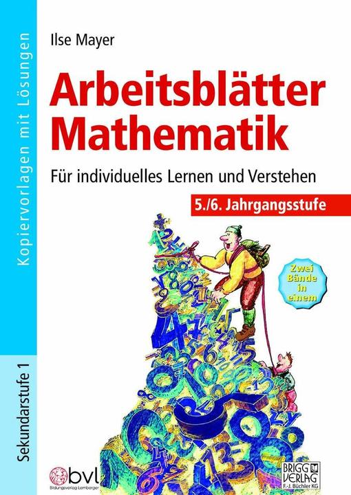Arbeitsblätter Mathematik 6./7. Jahrgangsstufe (German, Ilse Mayer, 2023)