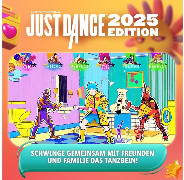 Productafbeelding Ubisoft Just Dance 2025 (PS5, DE, FR, IT)