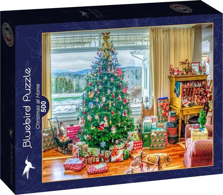 Immagine prodotto Bluebird Puzzle 500 pezzi Natale a casa (500 pezzi)