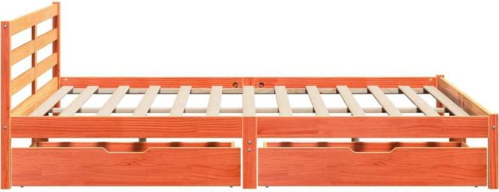 Actual product image vidaXL Bed without mattress 200x200 (200 x 200 cm)