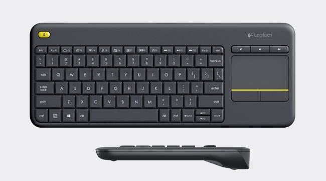 Actual product image Logitech K400 Plus (Eng. Int., Wireless)