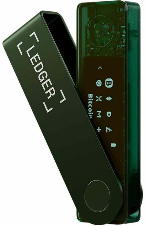 Actual product image Ledger Nano X - Emerald Green (Bitcoin, Ethereum Classic, Litecoin, Dogecoin, Dash, Others)