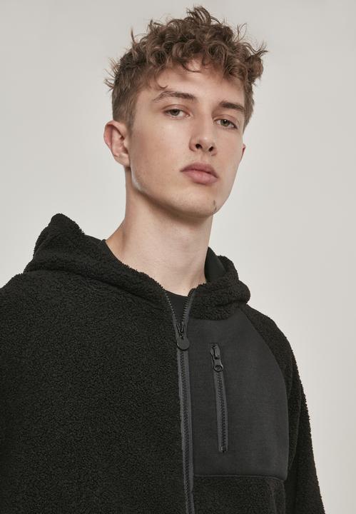 Actual product image Urban Classics Hooded Sherpa Zip Jacket (3XL)