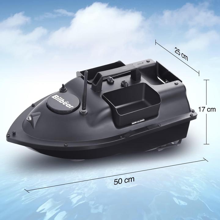 Image du produit Bilbear GPS Futterboot mit 3 Köderbehältern – Angelboot fürs Karpfenfischen