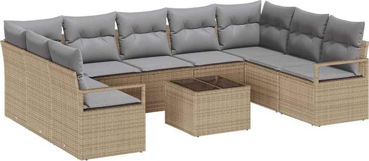 Beige and light grey