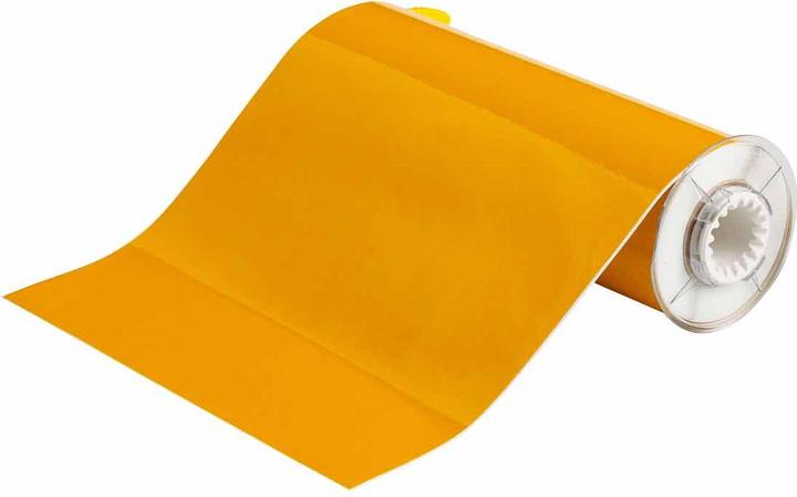 Image du produit Brady B85-250x10-584-YL, bande vinyle réfléchissante, jaune, brillant, 250.00 mm x 10.00 m, permanent (25 cm)