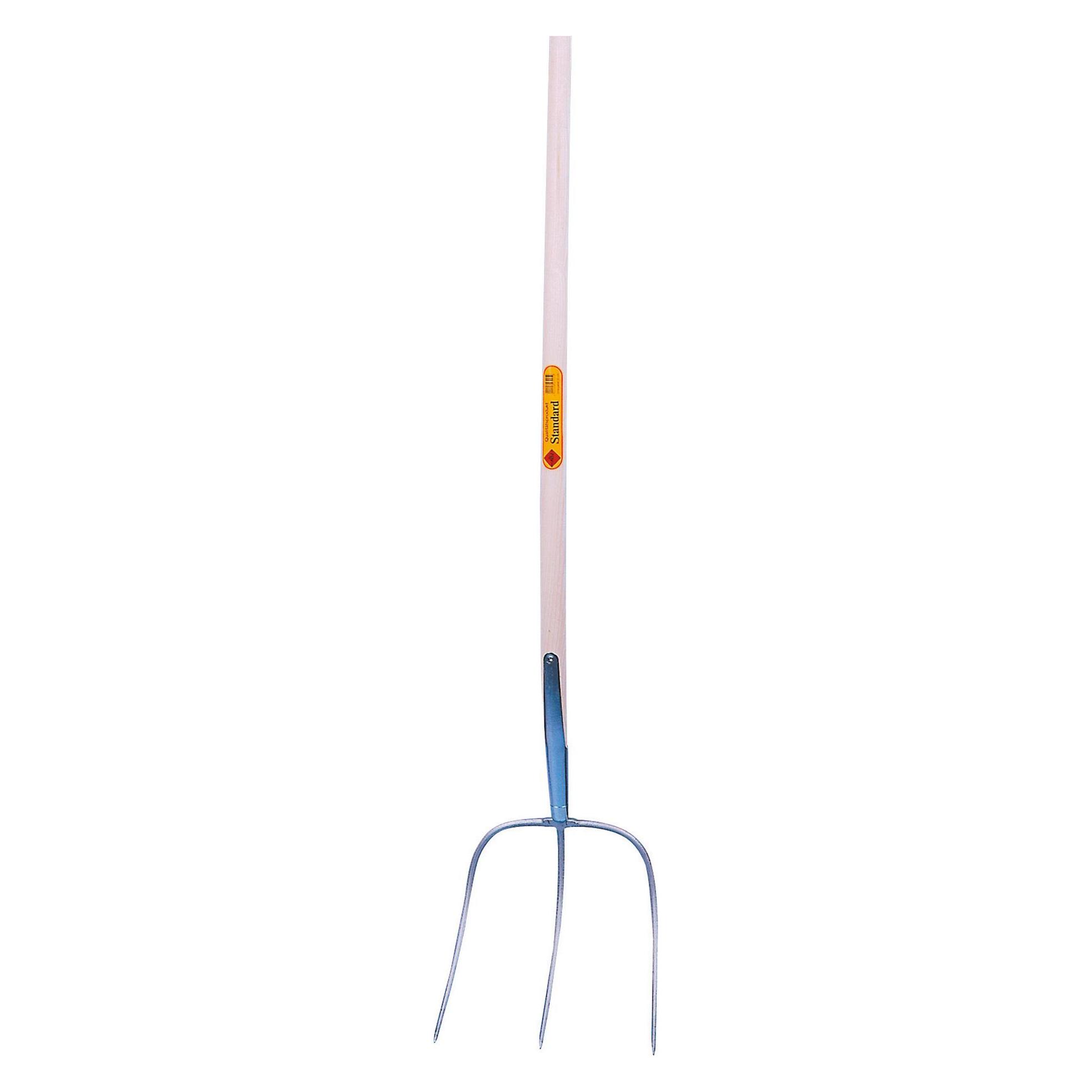 Magni, Gartenhandwerkzeug, Kerbl ABT Standard Gabel 30 x 30 cm, Griff unlackiert – 135 cm