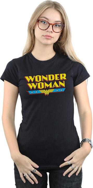 Immagine prodotto Wonder Woman Text Logo Maglietta Donna (XL)