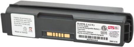 Actual product image Global Technology Systems H4090-LI(2X) Spare Part For Portable Computer Battery