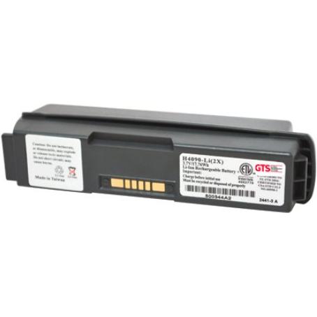 Global Technology Systems H4090-LI(2X) Ersatzteil für tragbare Computer Akku, Barcode-Scanner, Schwarz