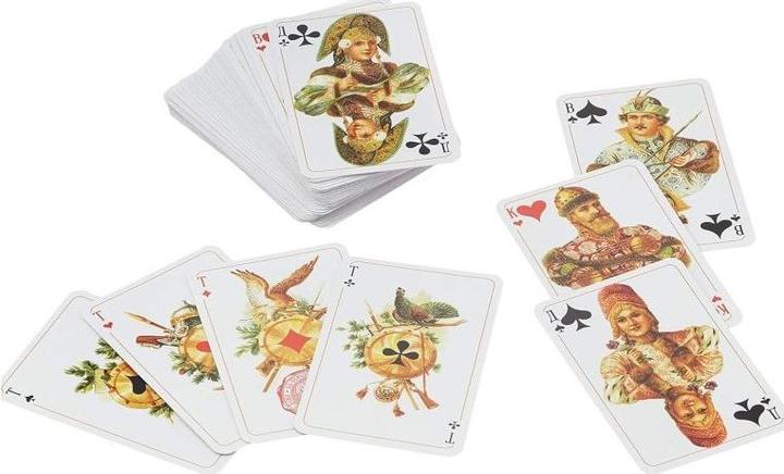 Produktbild Piatnik Golden Russian cards (Italienisch)