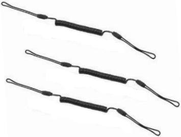 Zebra KT-TC7X-TETHR1-03 Stylus Pen Accessories Black 3 piece(s)