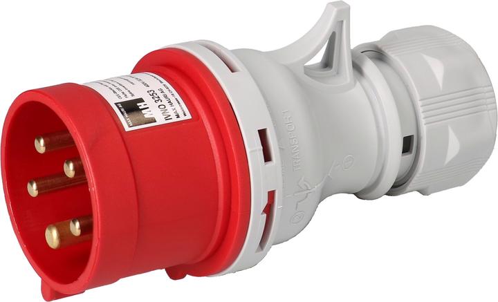 Actual product image Max Hauri CEE plug (CEE 32/5)